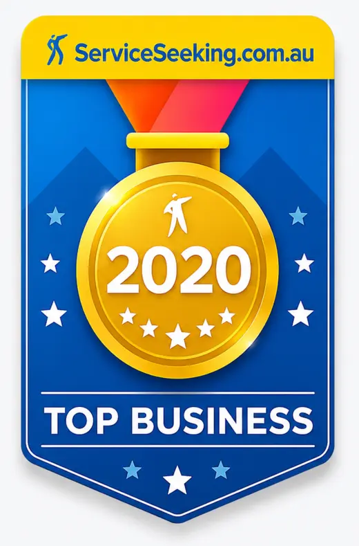ServiceSeeking.com.au 2020 Top Business award
