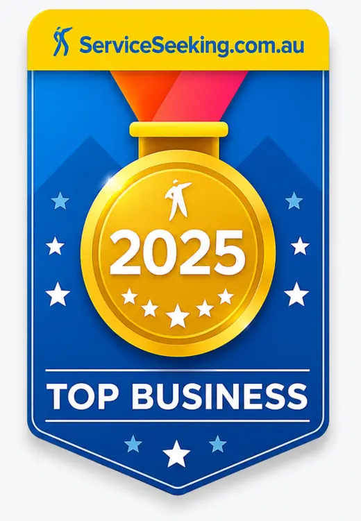 ServiceSeeking.com.au 2025 Top Business award